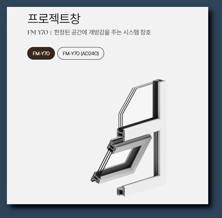 (영림) 프로잭트 창